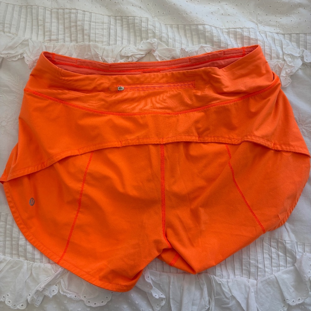 Lululemon Orange Speed Ups